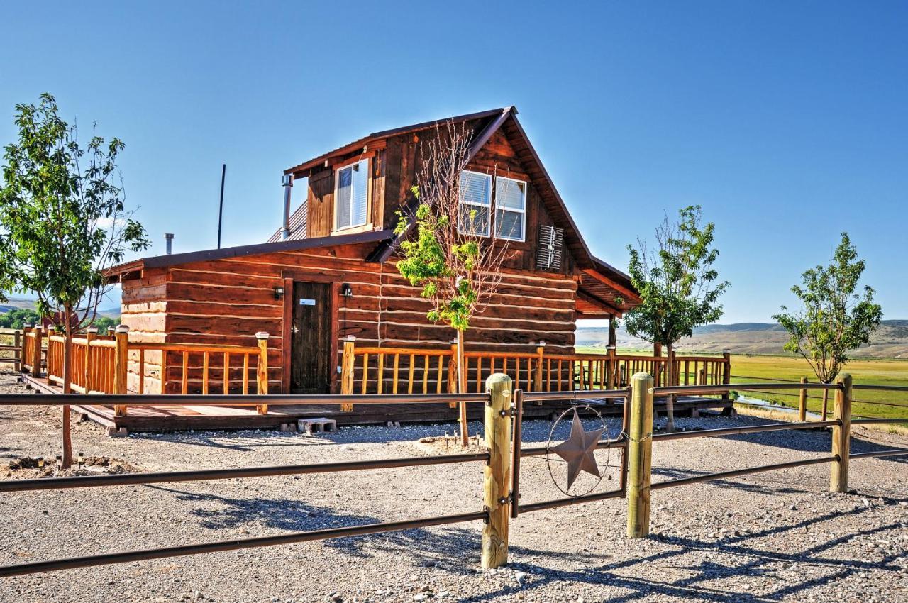 Remote Antimony Log Cabin With Green Meadow Views! Villa Dış mekan fotoğraf